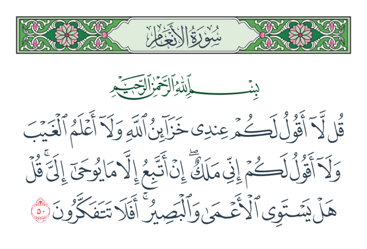 ئەنئام، 45 ~ 52 - ئايەتلەرنىڭ تەرجىمە ۋە تەپسىرى ئاللاھنىڭ ۋەھيىگە ئىتائەت قىلمىغانلارنىڭ ئاقېۋىتى 1