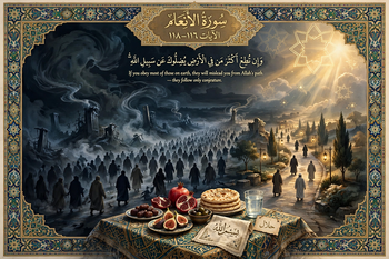 ئەنئام، 111 ~ 118 - ئايەتلەرنىڭ تەرجىمە ۋە تەپسىرى ساننىڭ كۆپلىكى ھەق بولغانلىقنىڭ دەلىلى ئەمەس 1