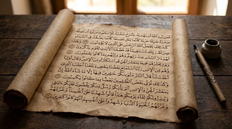 ئەنئام، 125 ~ 130 - ئايەتلەرنىڭ تەرجىمە ۋە تەپسىرى ئاللاھنىڭ ھىدايىتى ئىنساننىڭ تاللىشىغا باغلىق 1
